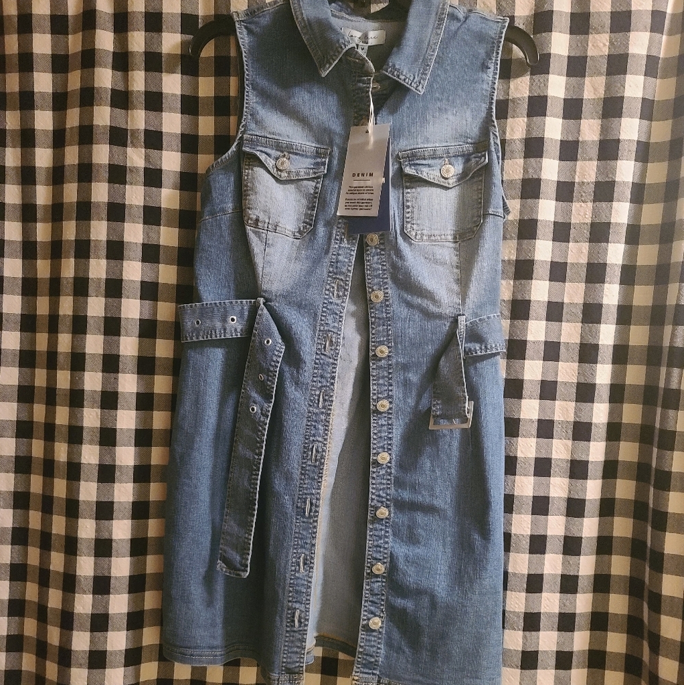 Women's boutique Jean mini dress